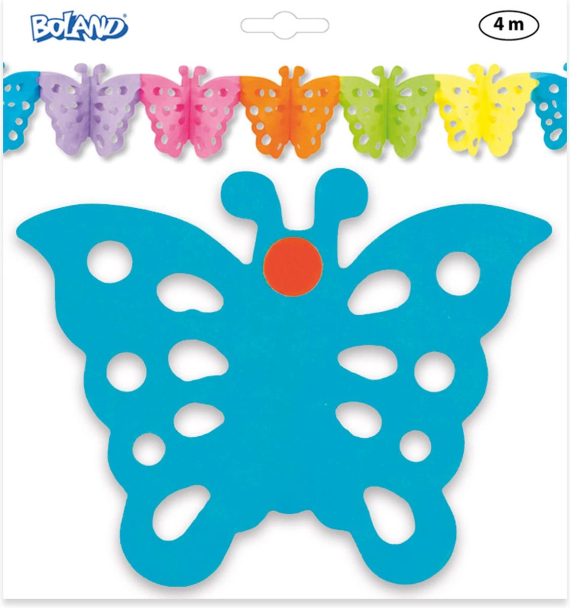 BOLAND BV - Guirlande De Papillons En Papier De 6 Mètres - Décoration> Guirlandes Et Décorations Suspendues 7 BOLAND BV - Guirlande De Papillons En Papier De 6 Mètres - Décoration> Guirlandes Et Décorations Suspendues – Image 7