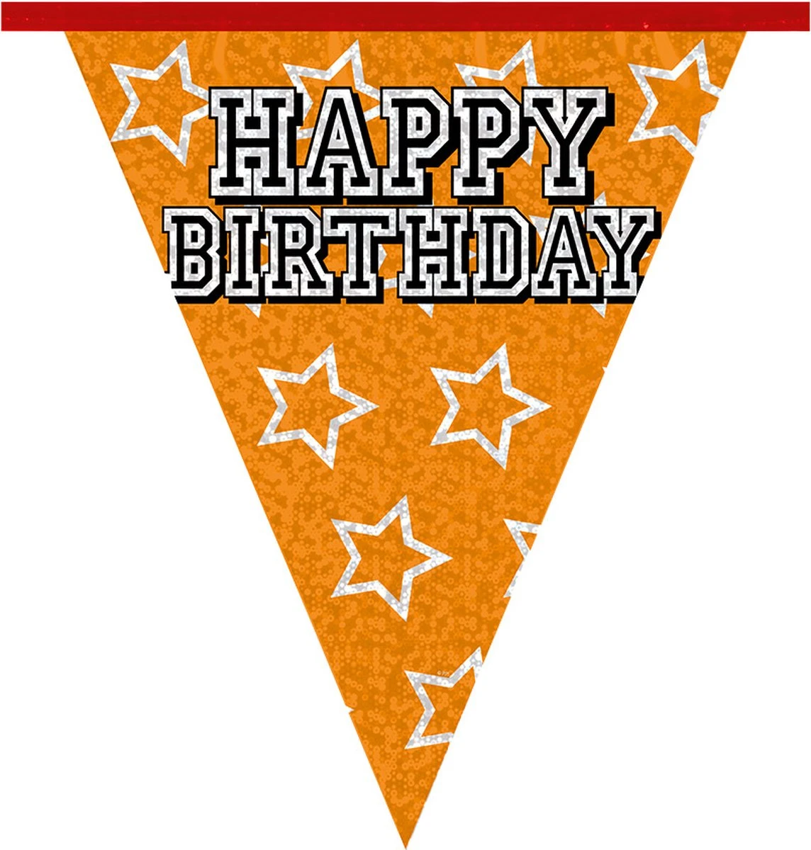 Boland 1x Lignes De Drapeau Holographique Joyeux Anniversaire 8 Mètres - Articles De Fête - Décorations De Fête - Décorations D'anniversaire - Bunting / Guirlandes 3 Boland 1x Lignes De Drapeau Holographique Joyeux Anniversaire 8 Mètres - Articles De Fête - Décorations De Fête - Décorations D'anniversaire - Bunting / Guirlandes – Image 3