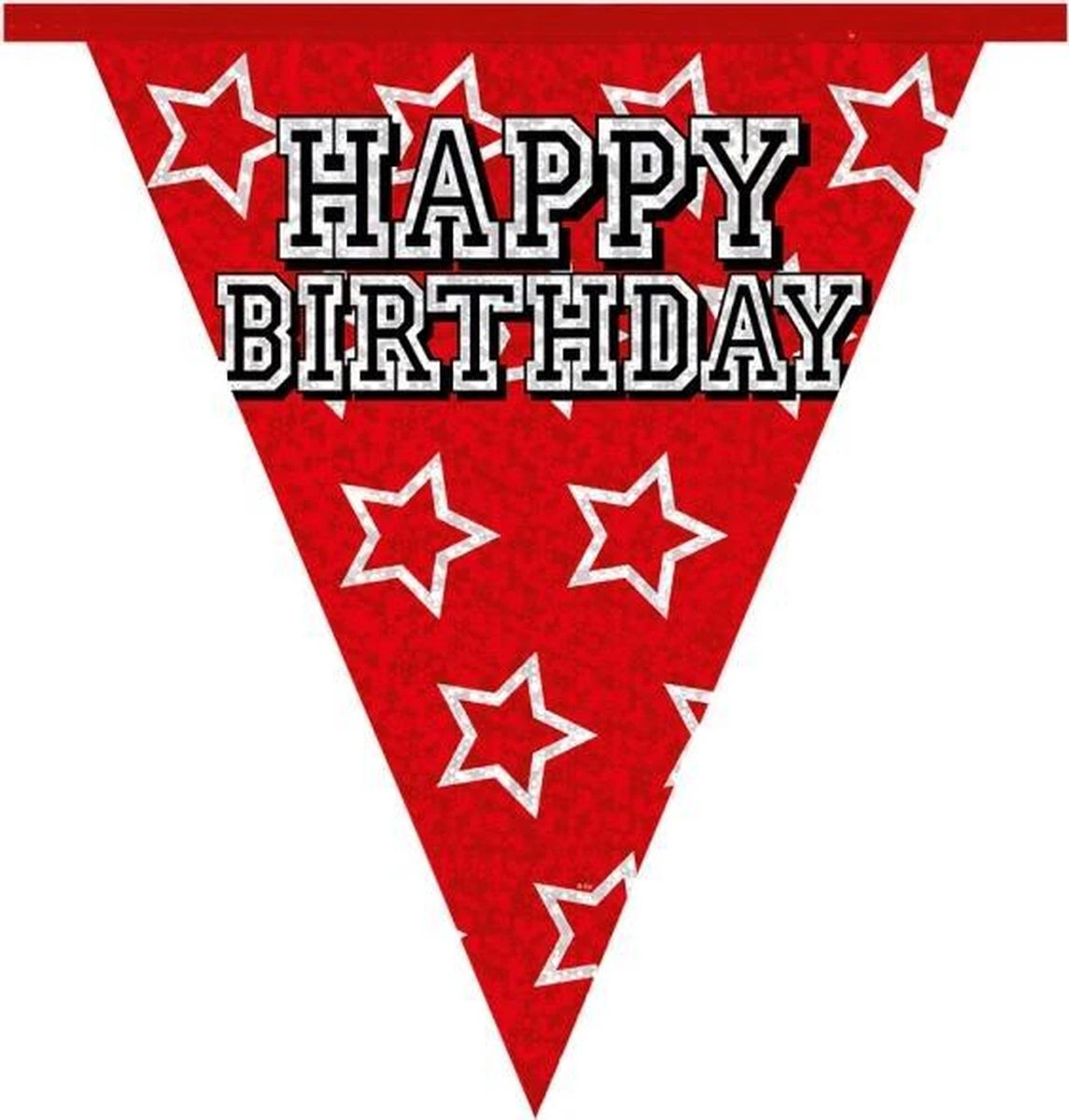 Boland 1x Lignes De Drapeau Holographique Joyeux Anniversaire 8 Mètres - Articles De Fête - Décorations De Fête - Décorations D'anniversaire - Bunting / Guirlandes 9 Boland 1x Lignes De Drapeau Holographique Joyeux Anniversaire 8 Mètres - Articles De Fête - Décorations De Fête - Décorations D'anniversaire - Bunting / Guirlandes – Image 9