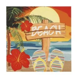 Boland 12 Serviettes Lunch Beach Party