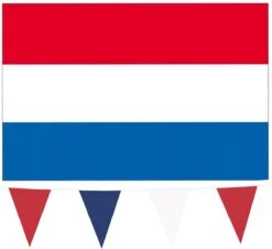 Boland - Set De Décoration Drapeau Néerlandais Intérieur/extérieur 3 Pièces - Supporters Holland