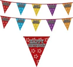 Boland 1x Lignes De Drapeau Holographique Joyeux Anniversaire 8 Mètres - Articles De Fête - Décorations De Fête - Décorations D'anniversaire - Bunting / Guirlandes 21 Boland 1x Lignes De Drapeau Holographique Joyeux Anniversaire 8 Mètres - Articles De Fête - Décorations De Fête - Décorations D'anniversaire - Bunting / Guirlandes -Boland 1200x1100