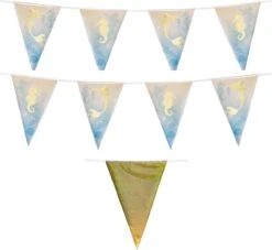 Boland 1x Sirène / Sirène / Océan Fête à Thème Feuille Bunting Or 4 Mètres - Articles De Fête Kinder / Décoration Pour La Table 19 Boland 1x Sirène / Sirène / Océan Fête à Thème Feuille Bunting Or 4 Mètres - Articles De Fête Kinder / Décoration Pour La Table -Boland 1200x1102