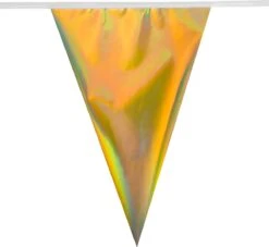 BOLAND BV - Guirlande De Drapeaux En Plastique Holo Unicorn - Décoration> Décoration D'ambiance -Boland 1200x1104