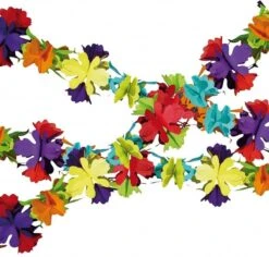 BOLAND BV - Guirlande De Fleurs En Papier De 4 Mètres - Décoration> Guirlandes Et Décorations Suspendues -Boland 1200x1146