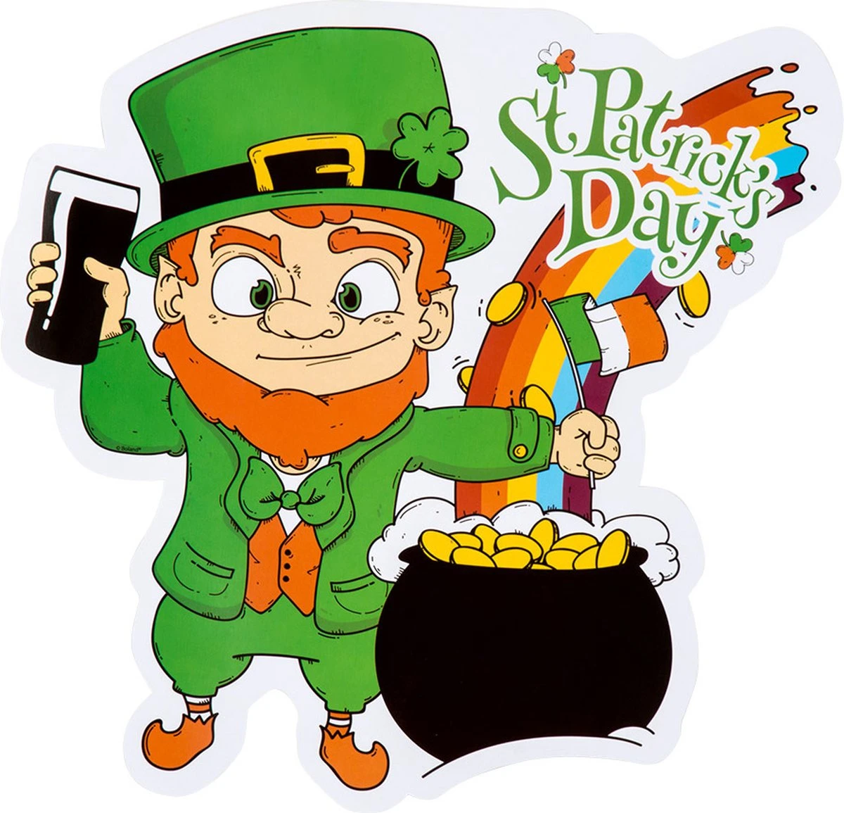 BOLAND BV - Décoration Saint-Patrick Multicolore - Décoration > Décoration Murs, Portes Et Fenêtres 2 BOLAND BV - Décoration Saint-Patrick Multicolore - Décoration > Décoration Murs, Portes Et Fenêtres – Image 2