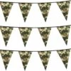 Boland Lot De 8 Lignes De Drapeau De Camouflage De 6 Mètres Thème Armée / Armée / Soldats - Articles De Fête Et Décoration