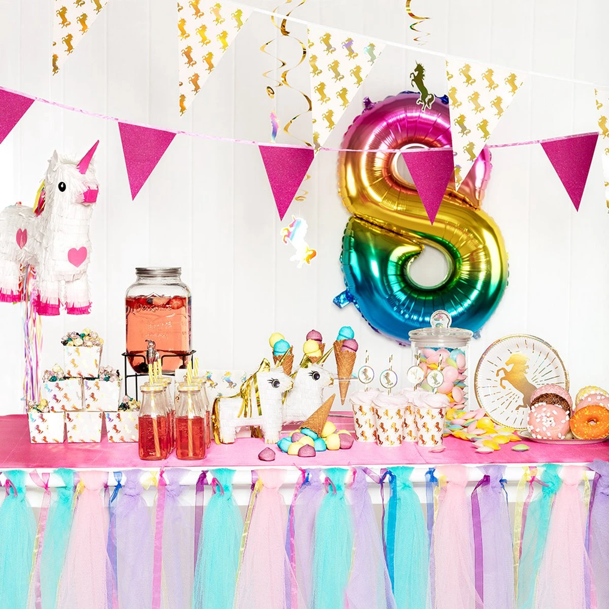 BOLAND BV - 2 Décorations Suspendues Holo Unicorn - Décoration> Guirlandes Et Décorations Suspendues 2 BOLAND BV - 2 Décorations Suspendues Holo Unicorn - Décoration> Guirlandes Et Décorations Suspendues – Image 2