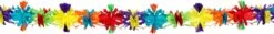 BOLAND BV - Guirlande De Fleurs En Papier De 4 Mètres - Décoration> Guirlandes Et Décorations Suspendues