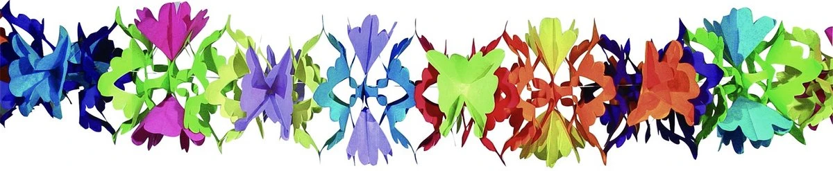 BOLAND BV - Guirlande En Papier Multicolore à Motif Floral - Décoration> Guirlandes Et Décorations Suspendues 4 BOLAND BV - Guirlande En Papier Multicolore à Motif Floral - Décoration> Guirlandes Et Décorations Suspendues – Image 4