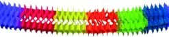 BOLAND BV - Guirlande En Papier Multicolore De 6 Mètres. - Décoration> Guirlandes Et Décorations Suspendues -Boland 1200x261