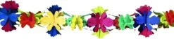 BOLAND BV - Guirlande De Fleurs En Papier De 4 Mètres - Décoration> Guirlandes Et Décorations Suspendues -Boland 1200x273
