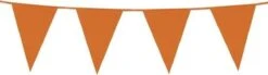 Boland Guirlande De Fête Extérieure En Plastique Orange 10 Mètres - Ligne Du Drapeau Du Jour Du Roi - Décoration Coupe Du Monde / Championnat D'Europe -Boland 1200x333