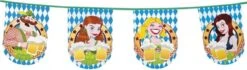 Boland Oktoberfest - Fête De La Bière / Ligne De Drapeau Okoberfest Bavière 8 Mètres - Articles De Fête Oktoberfest - Décoration Décoration Drapeaux / Guirlandes