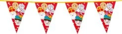 Boland Lignes De Drapeau Sinterklaas 6 Mètres - Articles De Fête - Décoration De Fête - Décoration De Saint - Lignes De Drapeau / Guirlandes