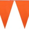 Boland 5x Morceaux De Drapeaux/drapeaux De Grande Taille En Plastique Orange Holland De 10 Mètres. Articles Et Décorations Pour La Fête Du Roi / Partisans