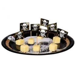 Boland 24 Mini Drapeaux Luxe Pirate