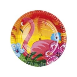 Boland 6 Assiettes Flamant Rose