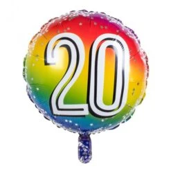 Boland Ballon Alu 20 Ans Multicolore