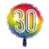 Boland Ballon Alu 30 Ans Multicolore