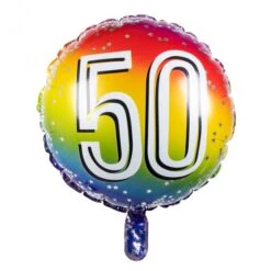 Boland Ballon Alu 50 Ans Multicolore