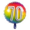 Boland Ballon Alu 70 Ans Multicolore