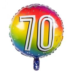 Boland Ballon Alu 70 Ans Multicolore