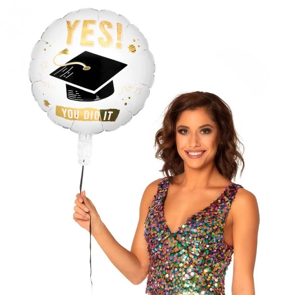 Boland Ballon Alu Graduate Diplome 45cm 2 Boland Ballon Alu Graduate Diplome 45cm – Image 2