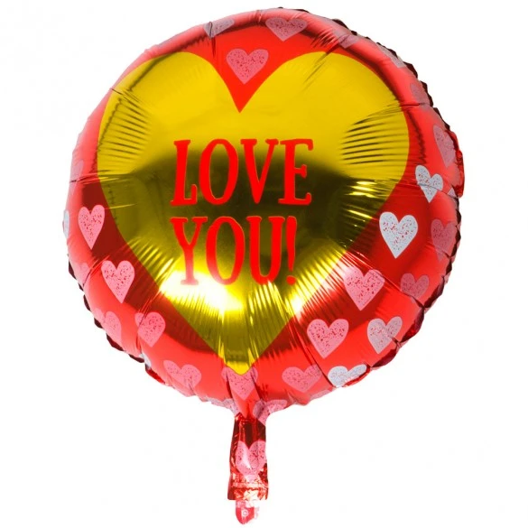 Boland Ballon Alu Love You 2 Boland Ballon Alu Love You – Image 2