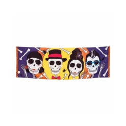Boland Bannière Déco Tissu Dia De Los Muertos