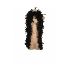 Boland Boa En Plumes 1m80 Noir -Boland boa en plumes 1m80 noir 2