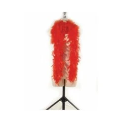 Boland Boa En Plumes 1m80 Rouge -Boland boa en plumes 1m80 rouge 2