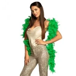 Boland Boa En Plumes 1m80 Vert