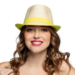 Boland Chapeau Paille Maui Jaune