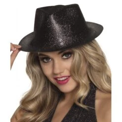 Boland Borsalino Paillettes Noir