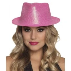 Boland Borsalino Paillettes Rose