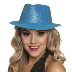 Boland Borsalino Paillettes Turquoise