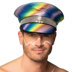 Boland Casquette Rainbow Sparkle