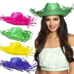 Boland Chapeau Antillais Paille Couleur