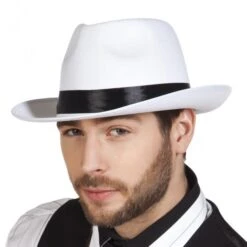 Boland Chapeau Borsalino Blanc
