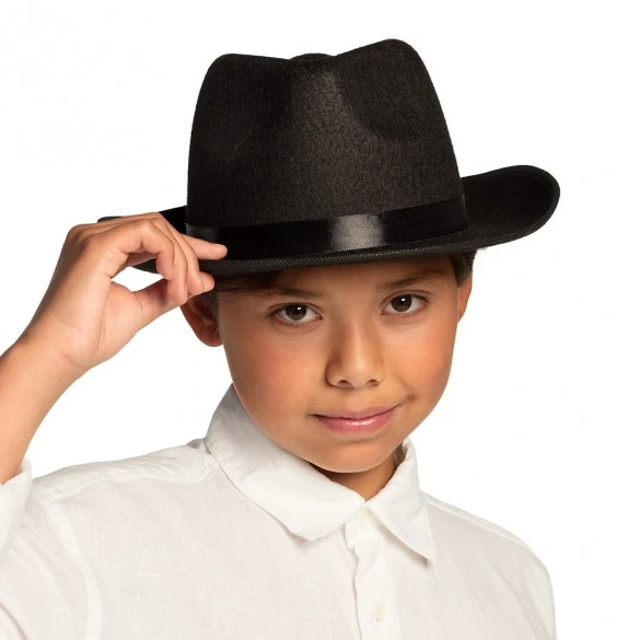 Boland Chapeau Borsalino Noir Enfant 1 Boland Chapeau Borsalino Noir Enfant