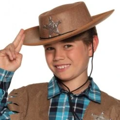 Boland Chapeau Cow-boy Enfant Marron