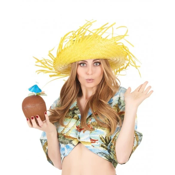 Boland Chapeau Hawaï Jaune 2 Boland Chapeau Hawaï Jaune – Image 2