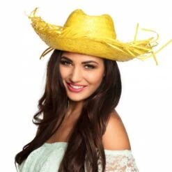 Boland Chapeau Hawaï Jaune