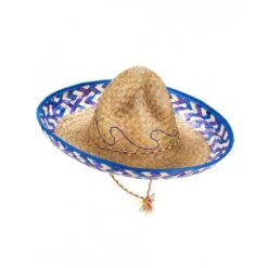 Boland Chapeau Sombrero Mexicain Paille Naturelle -Boland chapeau mexicain paille naturelle 2