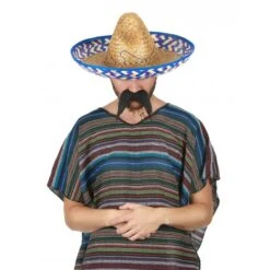Boland Chapeau Sombrero Mexicain Paille Naturelle -Boland chapeau mexicain paille naturelle 3