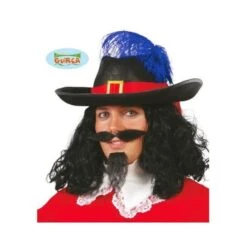 Boland Chapeau Mousquetaire Adulte Noir 5 Boland Chapeau Mousquetaire Adulte Noir -Boland chapeau mousquetaire adulte noir 2