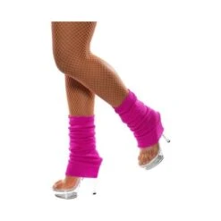 Boland Chaussettes De Danse Année 80 Rose Fluo