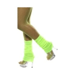 Boland Chaussettes De Danse Année 80 Vert Fluo