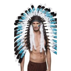 Boland Coiffe Indien Deluxe Loup Des Neiges